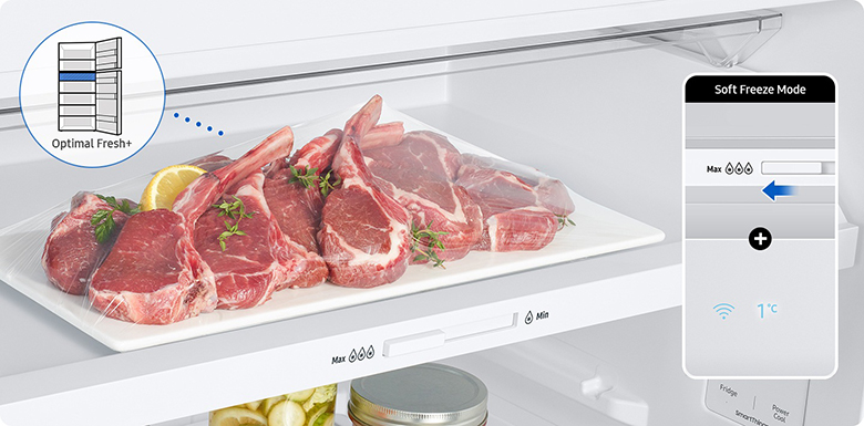 Tủ lạnh Samsung RT31CG5424B1SV đông mềm tiện dụng lúc nào thực phẩm cũng tươi ngon