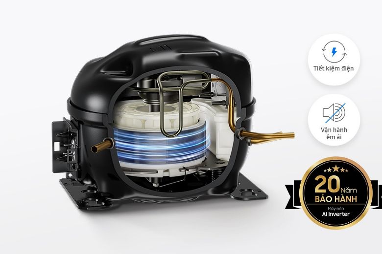 Samsung Inverter Side by Side SpaceMax™ 583 lít RS57DG400EM9SV-4