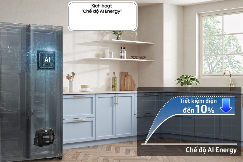 Samsung Inverter Side by Side SpaceMax™ 583 lít RS57DG400EM9SV-5