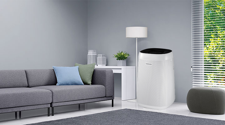 Máy lọc không khí Samsung AX34R3020WW/SV mang đến thiết kế hiện đại
