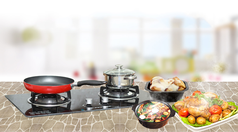 hiệu quả đun nấu-bếp ga âm Sunhouse SHB6636