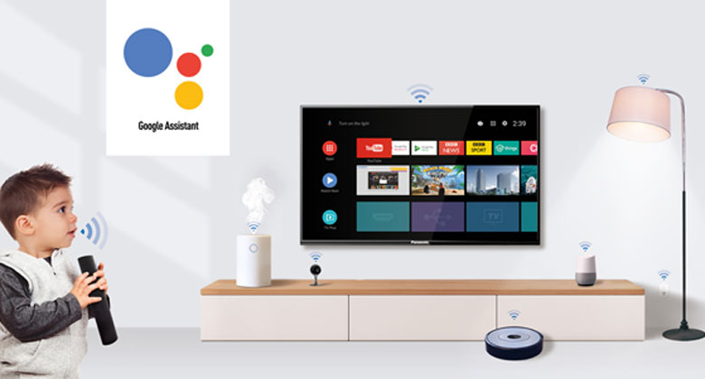 Trợ lý ảo Google Assistant - Chức năng điều khiển tivi Panasonic TH-43GX655V bằng giọng nói