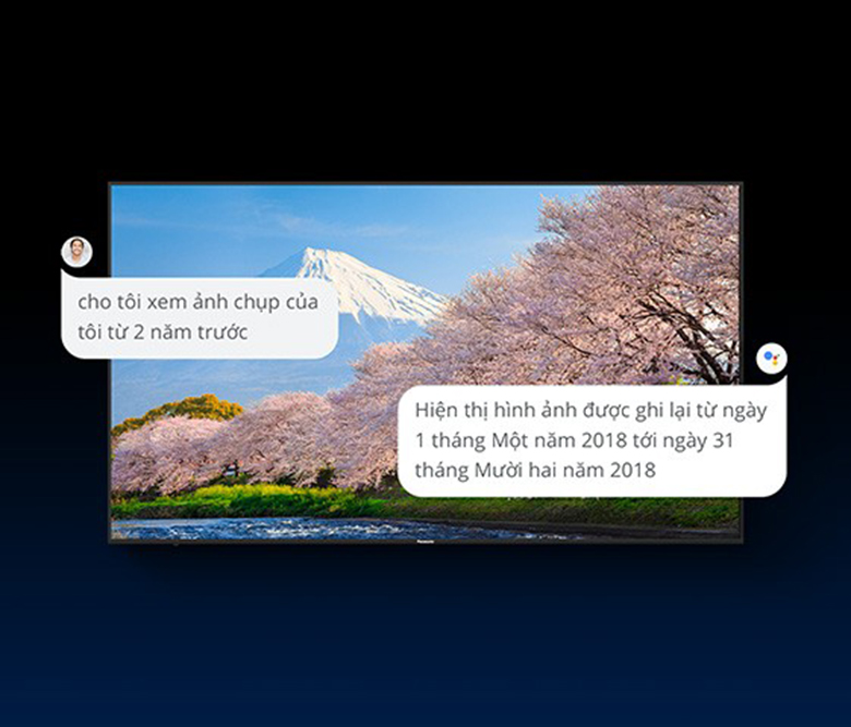 Trợ lý ảo - Android Tivi Panasonic 4K 55 inch TH-55GX755V
