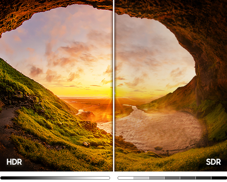 Công nghệ HDR -Smart Tivi Samsung 4K 75 inch UA75AU7000