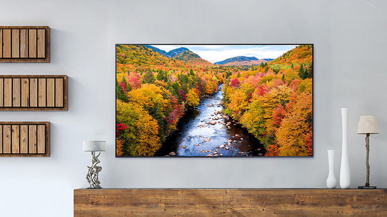 Thiết kế sang trọng - Smart Tivi Samsung 4K 75 inch UA75AU7000