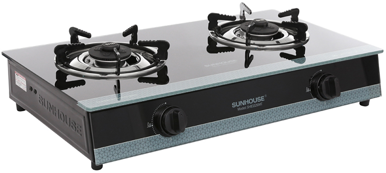 Pép đồng-Bếp gas dương kính Sunhouse SHB3326MT