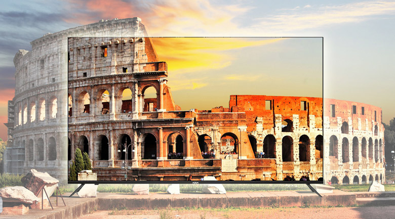 Công nghệ tạo màu mang đến dải màu chân thực nhất Android Tivi Aqua 4K 65 inch LE65AQT6600UG