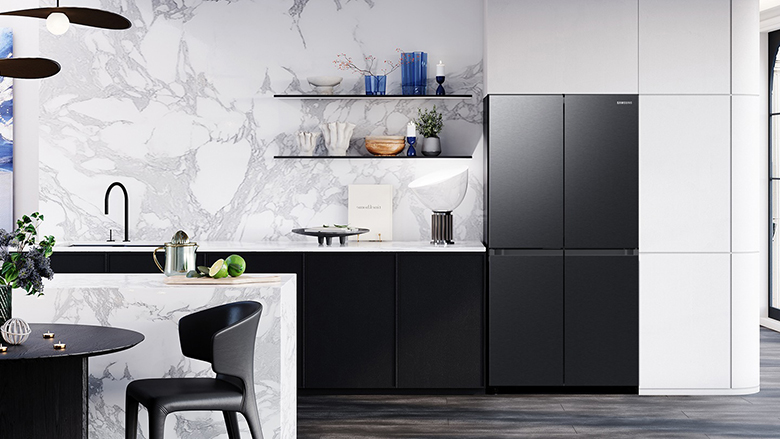 Tủ lạnh Samsung Bespoke 648 lít RF59C766FB1/SV