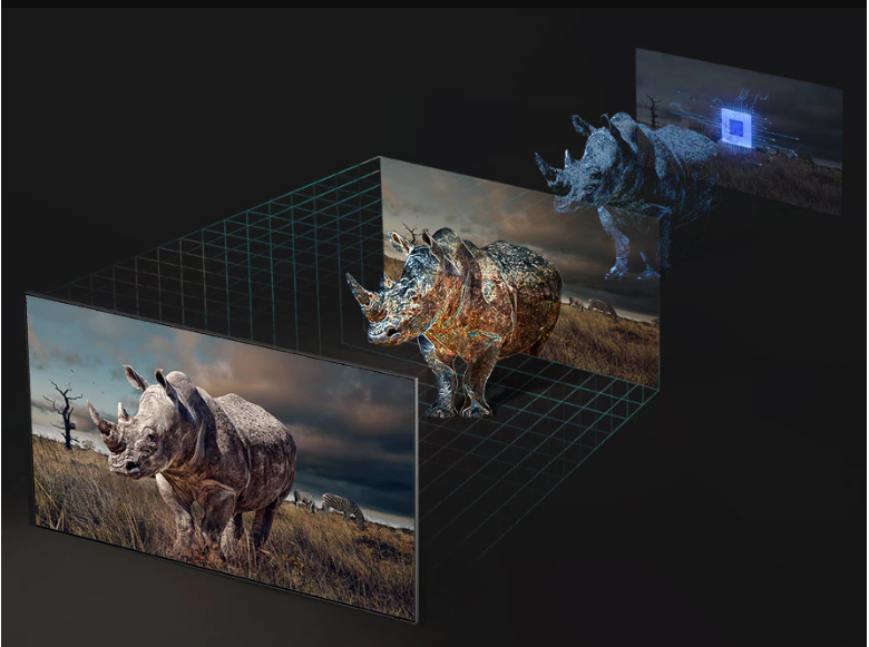 Tối ưu chiều sâu hình ảnh - Smart Tivi QLED Samsung 4K 65 inch QA65Q80D