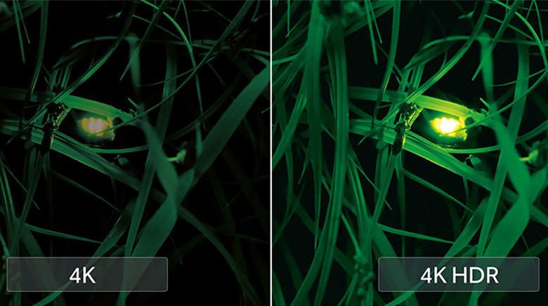 Công nghệ 4K HDR - Android Tivi Aqua 4K 70 inch H70D6UG