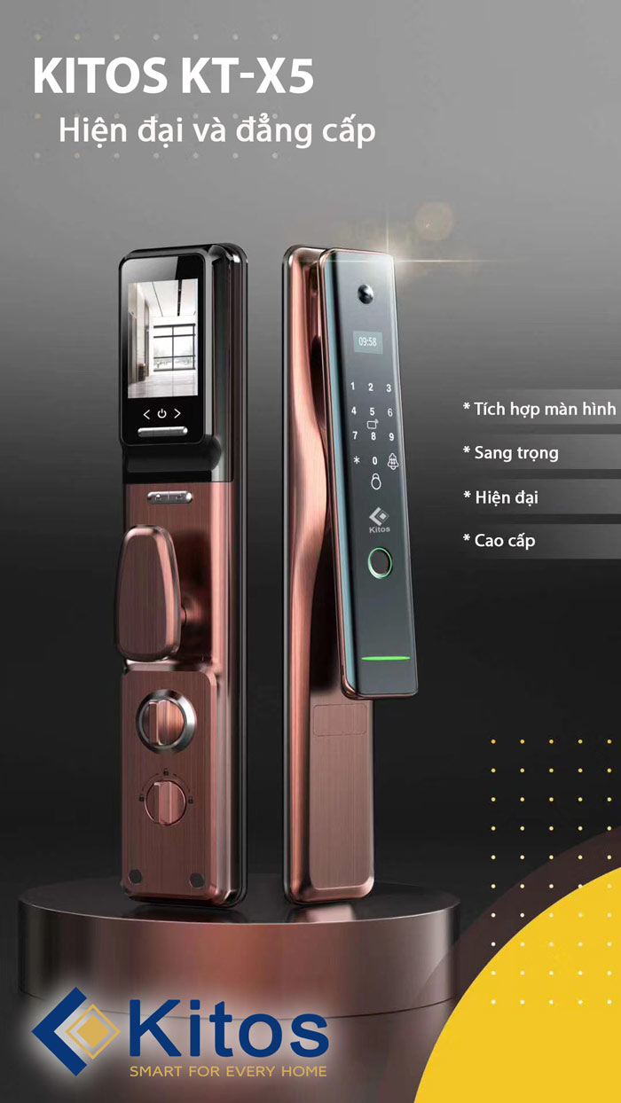 Khóa cửa vân tay cao cấp KT_X5